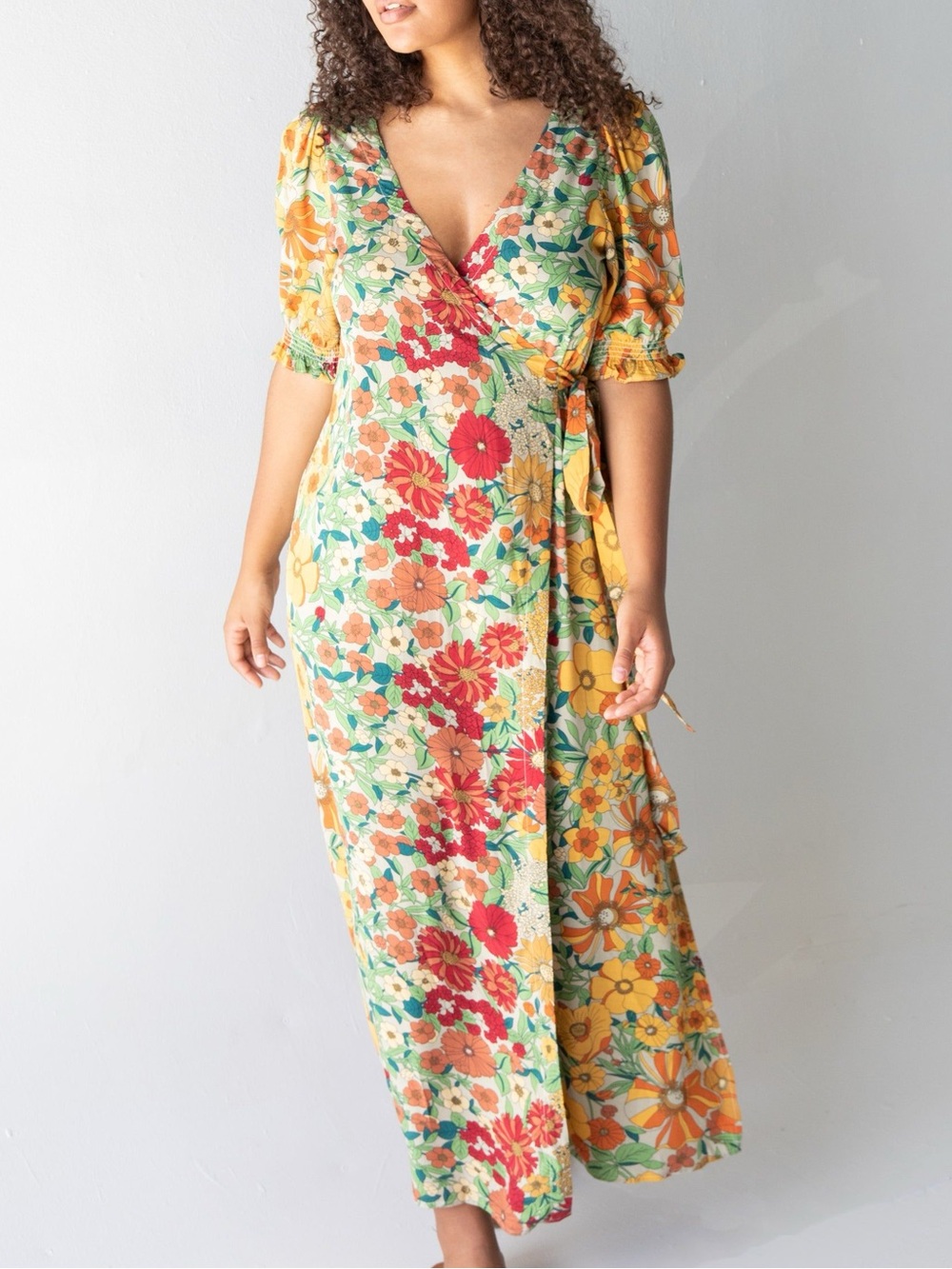 Natural Life Sophia Maxi Dress Floral NWT